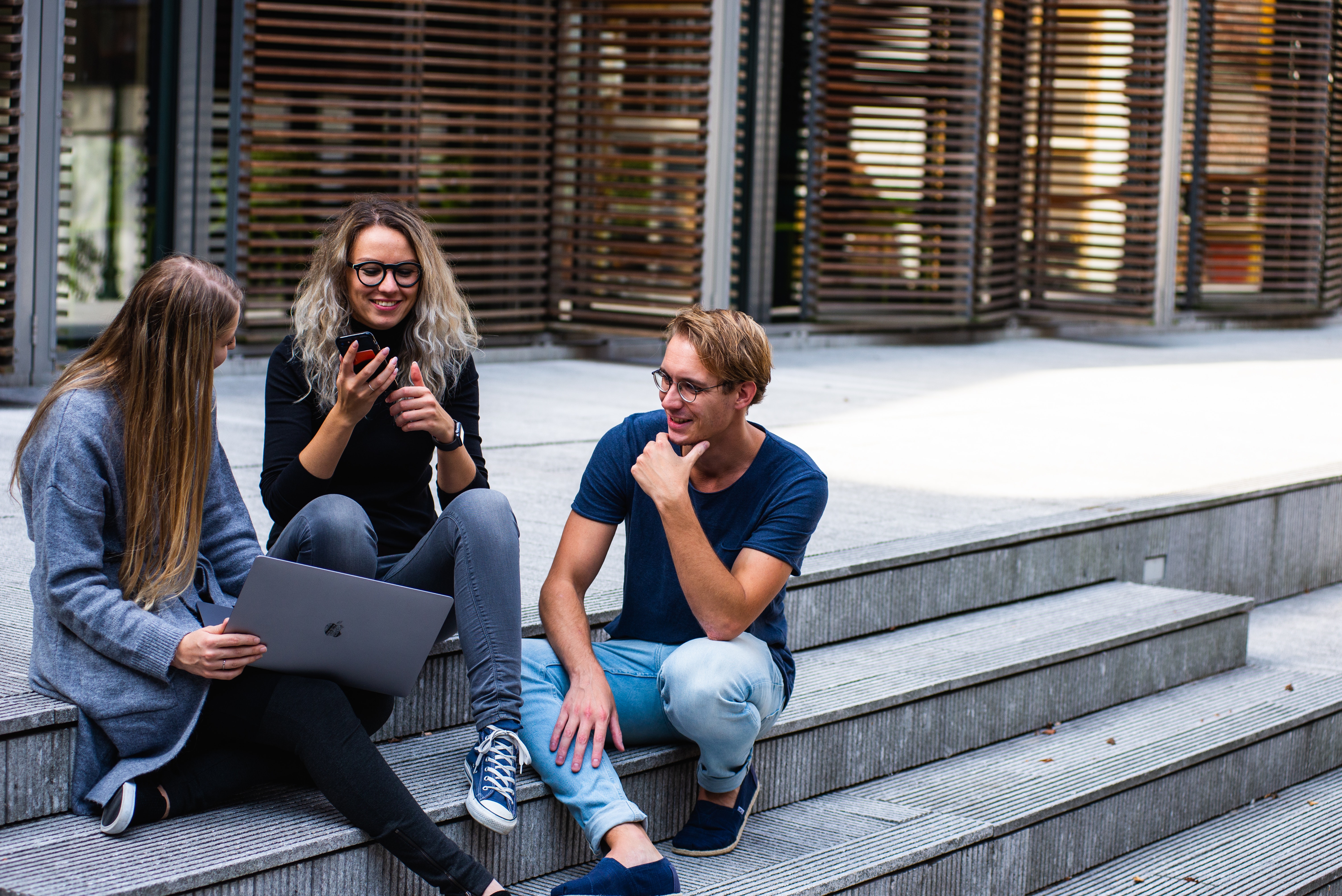 Gruppe Studierende